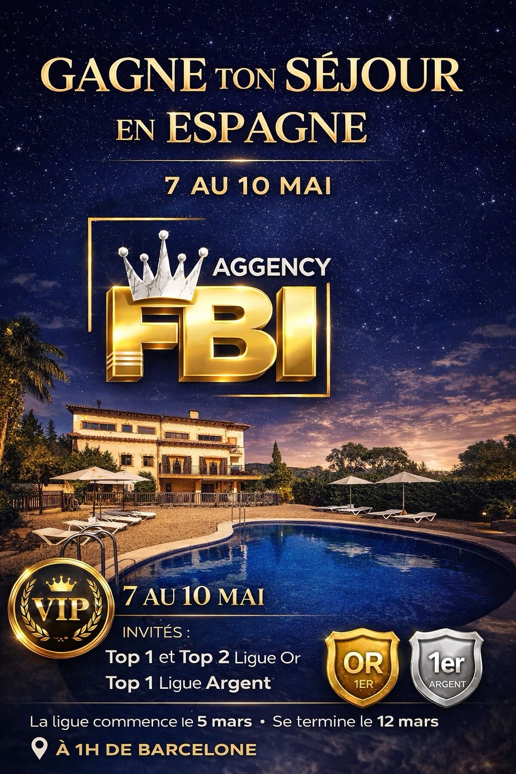 Ligue FBI : Objectif Espagne