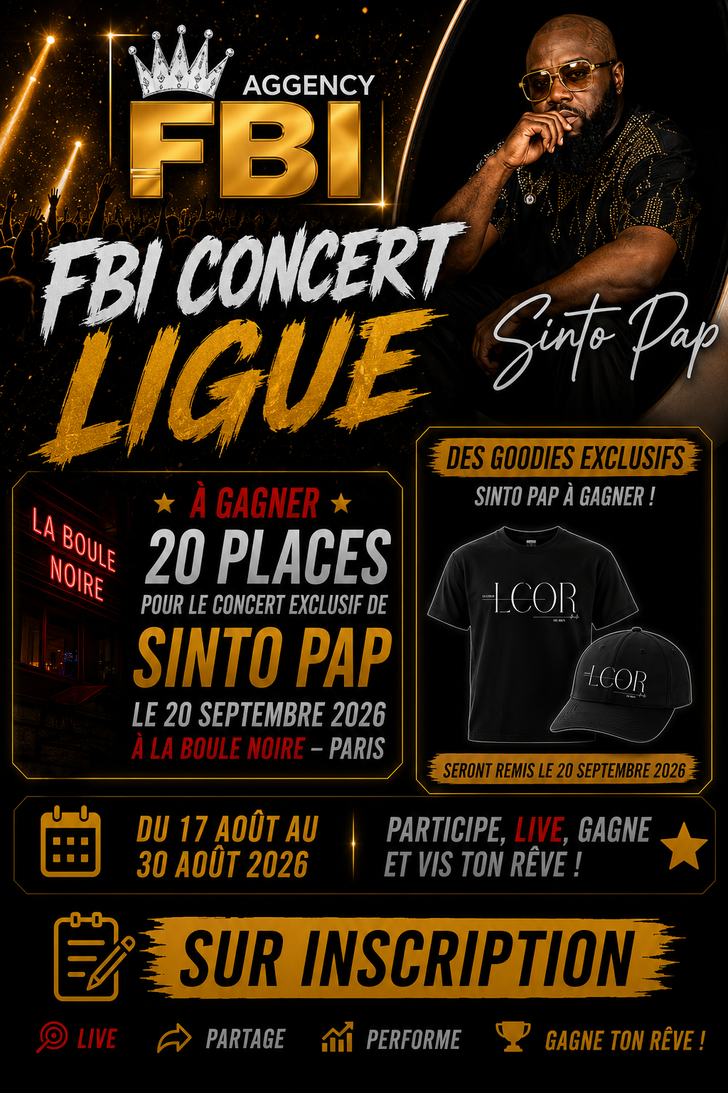 FBI CONCERT LIGUE !